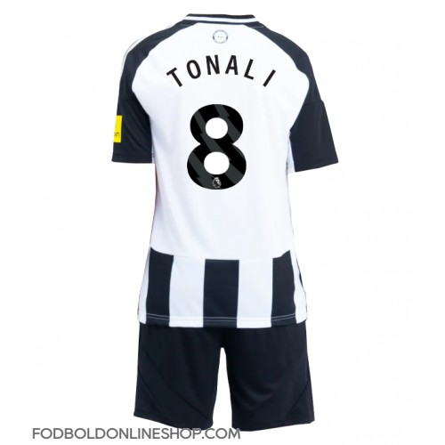 Newcastle United Sandro Tonali #8 Hjemme Trøje Børn 2024-25 Kortærmet (+ Korte bukser)